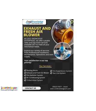 ..EXHAUST FRESH AIR BLOWER /// COOLKNOWLEDGE..