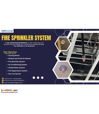 ''FIRE SPRINKLER SYSTEM // QUALITY SUPPLY AND INSTALLATION''
