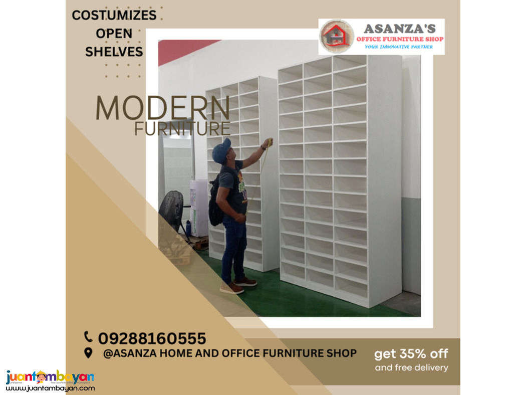 COSTUMIZED OPEN SHELVES