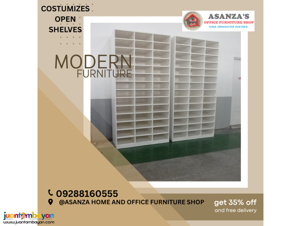 COSTUMIZED OPEN SHELVES