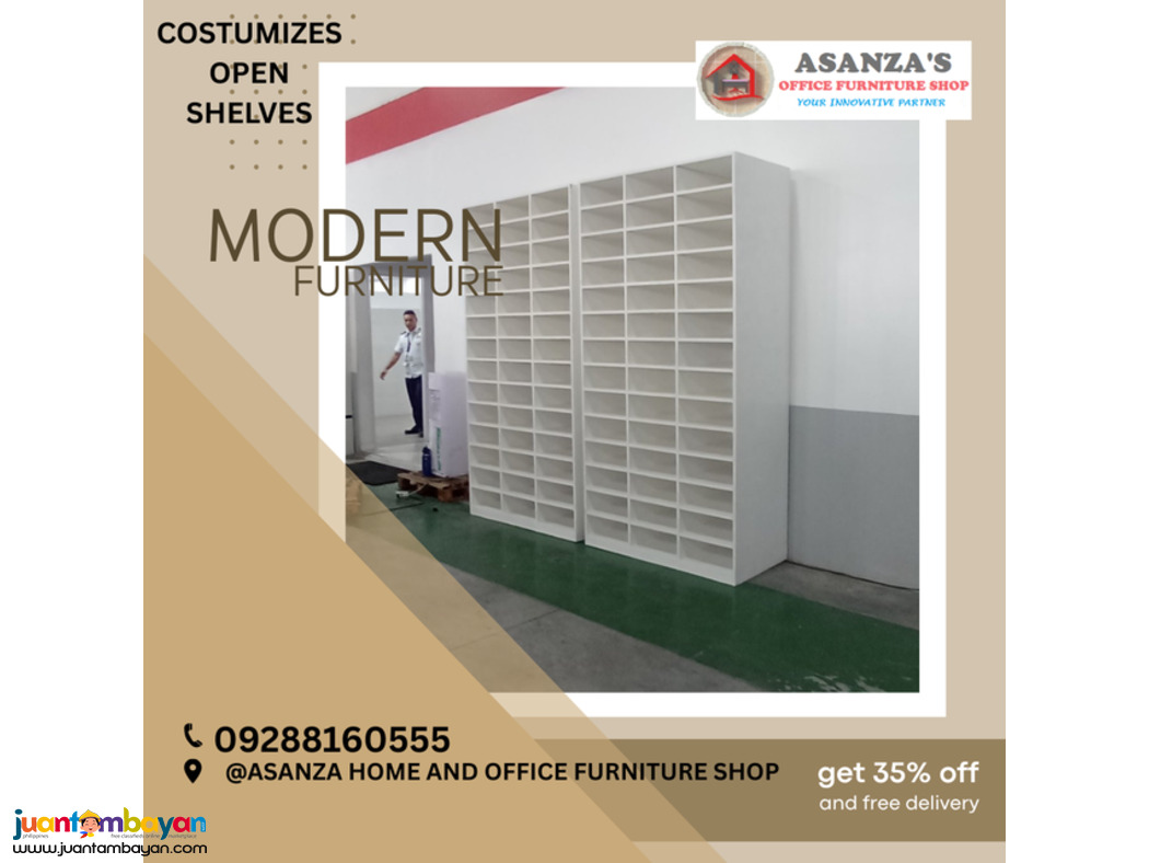COSTUMIZED OPEN SHELVES