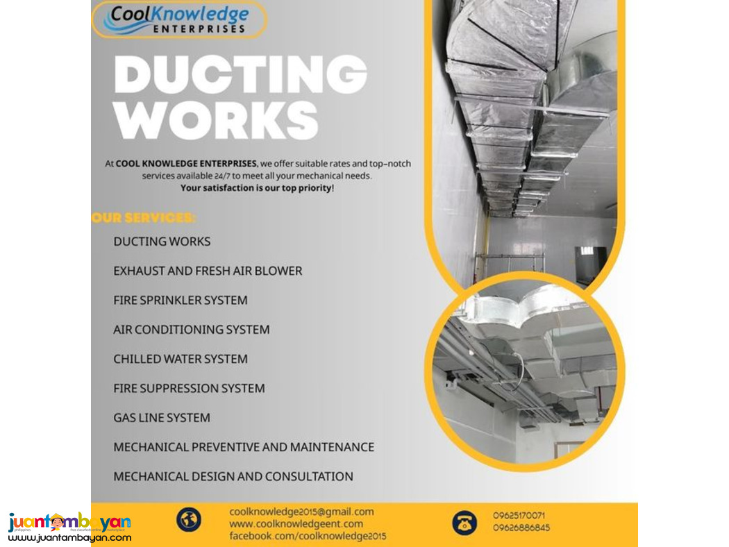 dUCT WORKS == aVAILABLE 