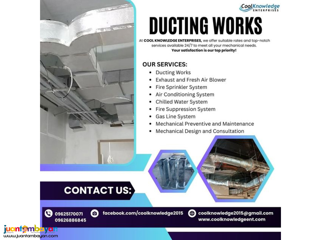 dUCT WORKS == aVAILABLE 