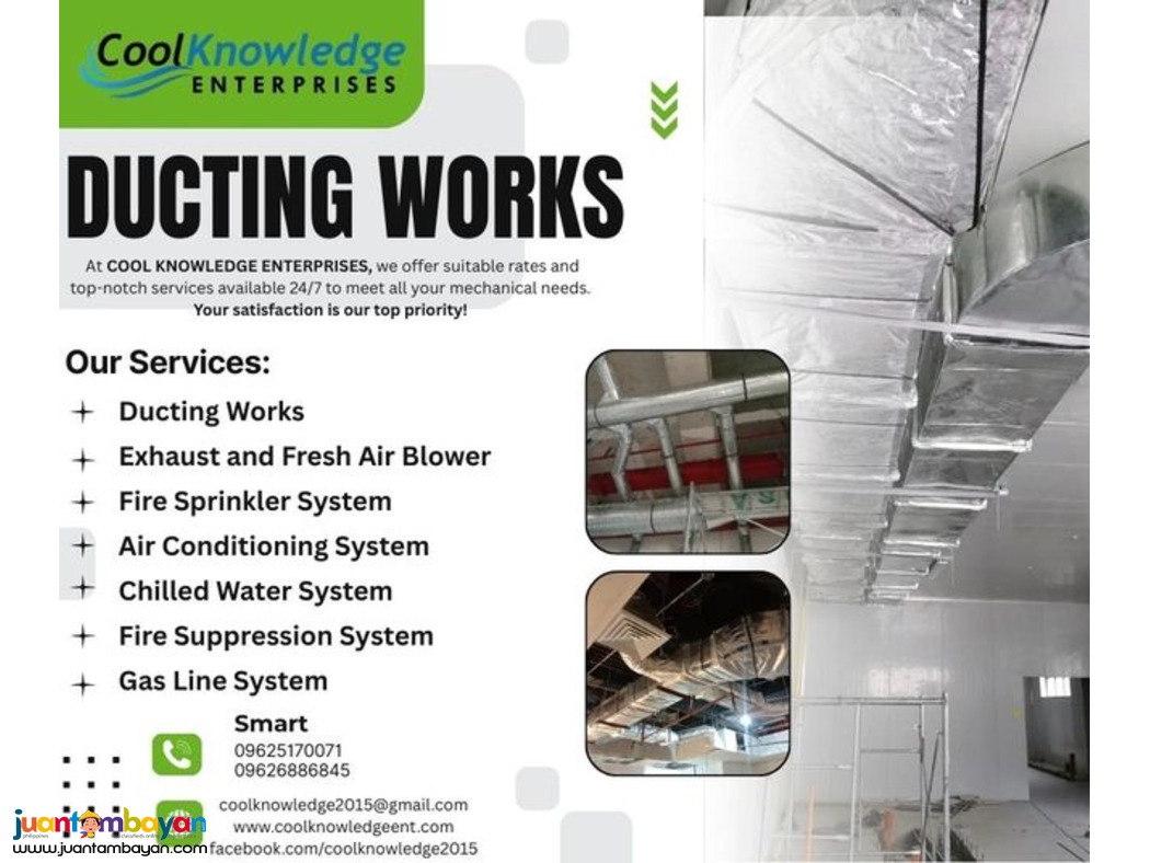 dUCT WORKS == aVAILABLE 