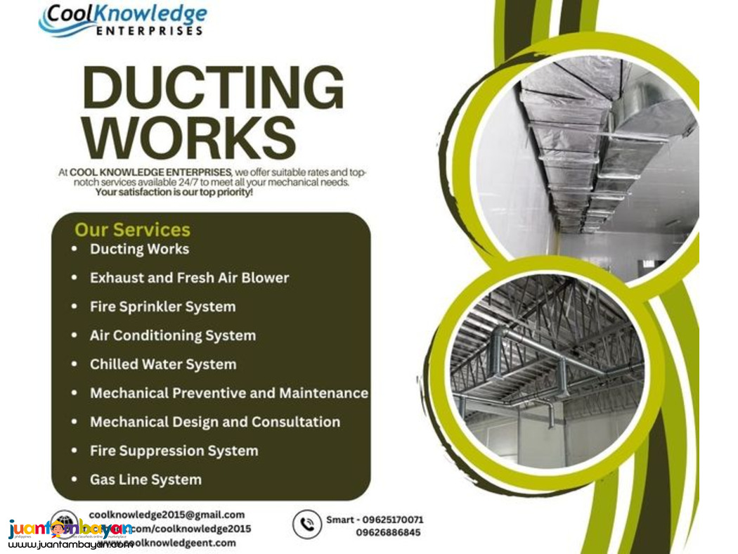 dUCT WORKS == aVAILABLE 