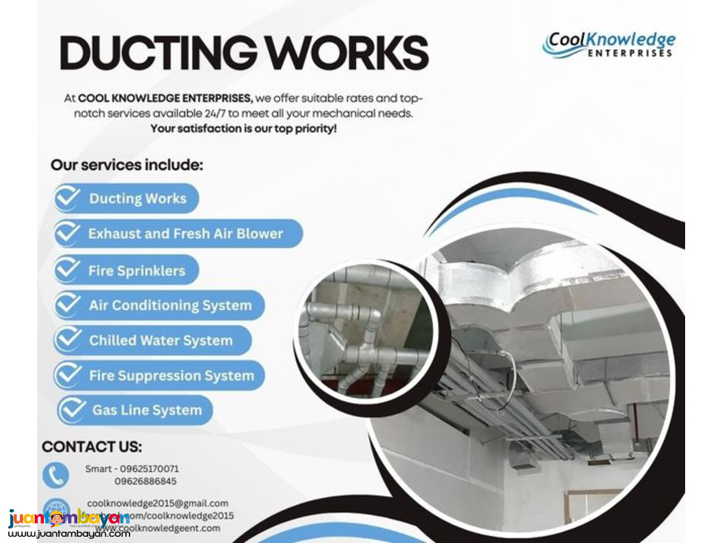 dUCT WORKS == aVAILABLE 