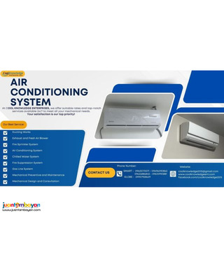 ++- AIR CONDITIONING SYSTEM-++ supply and installation.
