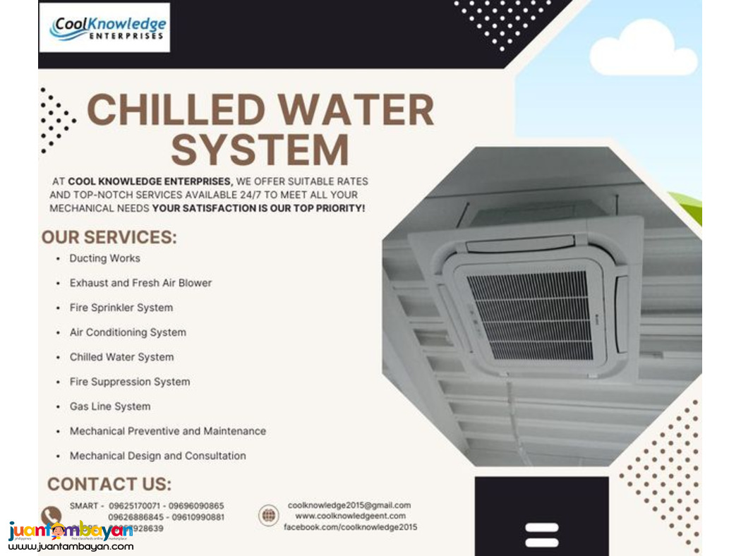 ,,,AVAILABLE ****CHILLED WATER SYSTEM****