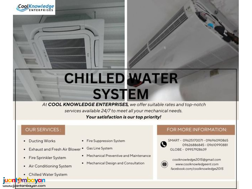 ,,,AVAILABLE ****CHILLED WATER SYSTEM****