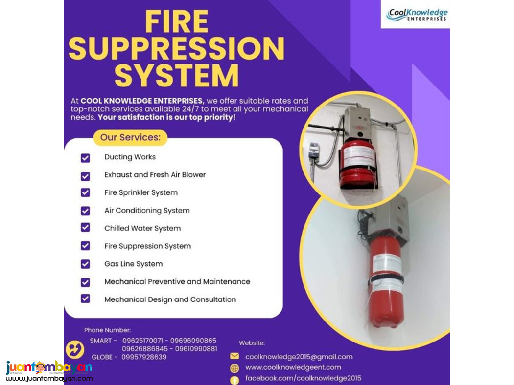 ,,,AVAILABLE ***FIRE SUPPRESSION SYSTEM***