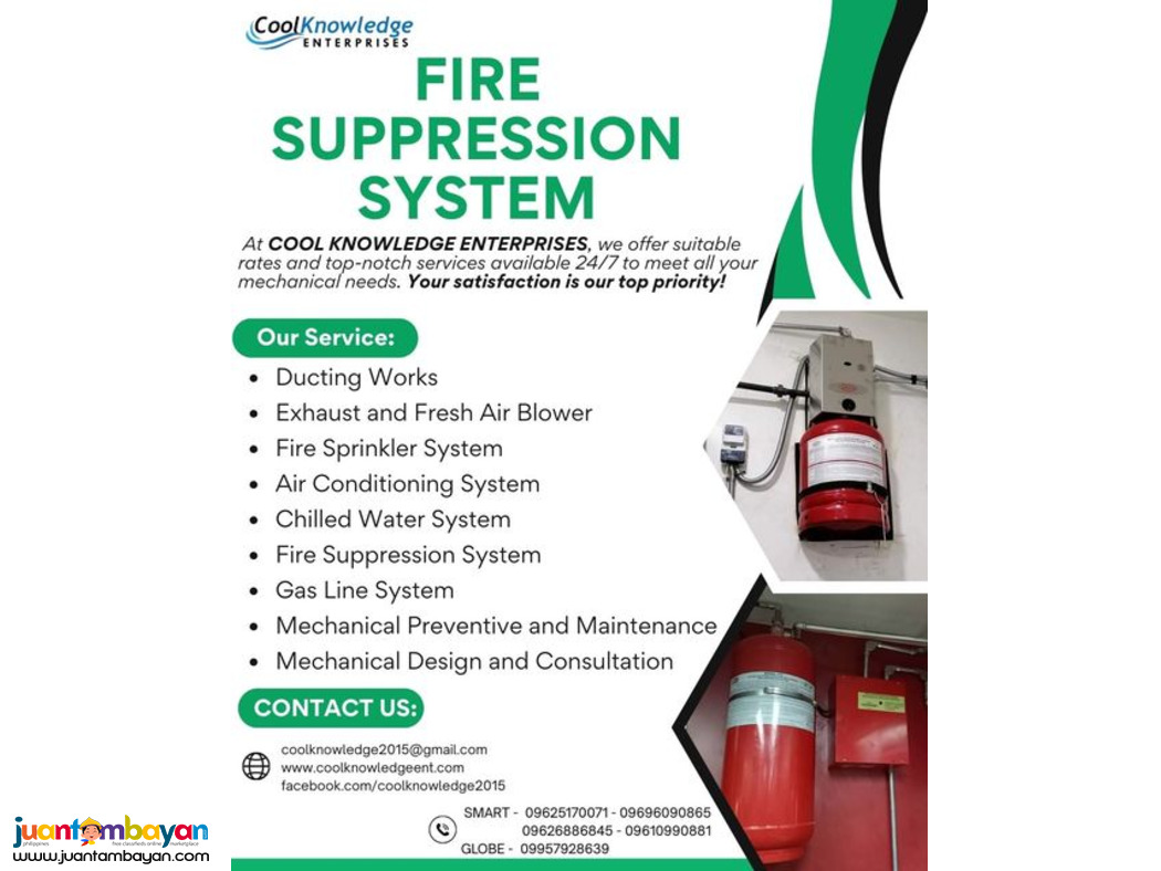 ,,,AVAILABLE ***FIRE SUPPRESSION SYSTEM***