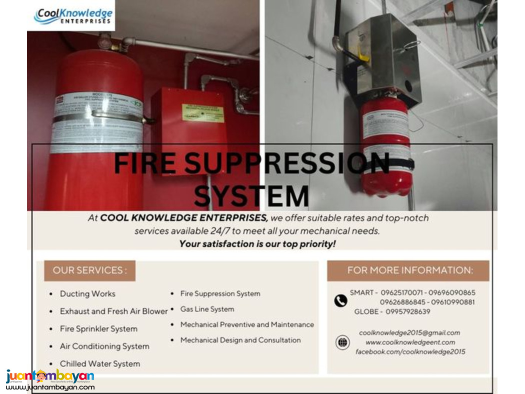 ,,,AVAILABLE ***FIRE SUPPRESSION SYSTEM***