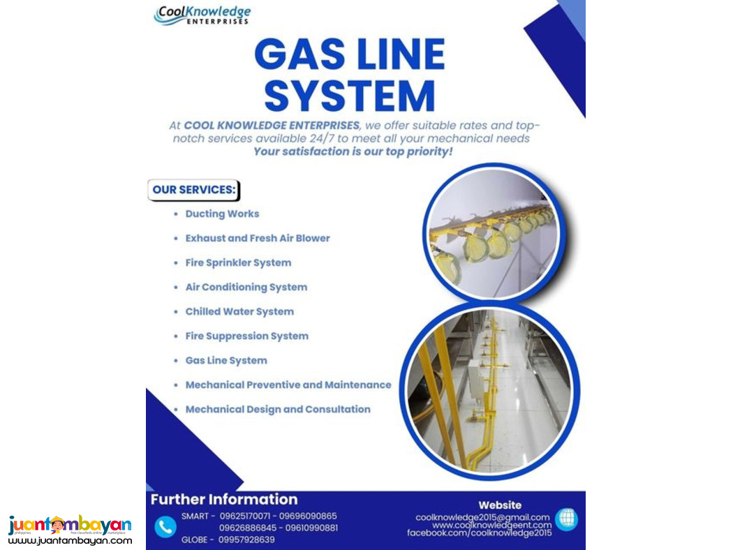 ,,,AVAILABLE *** GAS LINE SYSTEM ****
