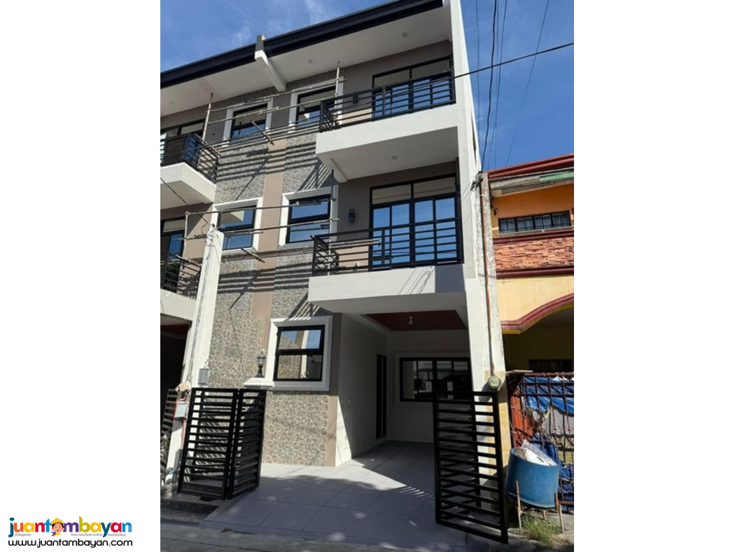 NEWLY FINISHED! Elegant 3-Storey Modern Townhouse Cainta, Rizal