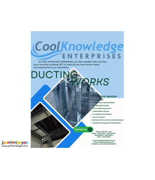 Reliable Ducting Work Services @ Cool Knowledge