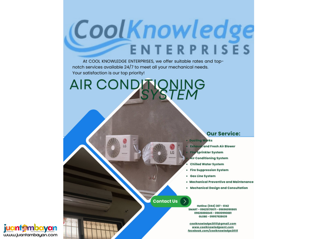Expert at Air Conditioning System Services