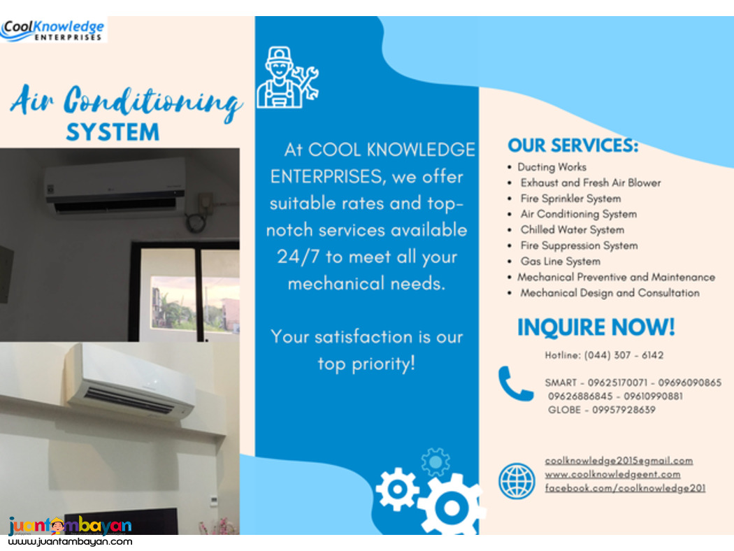 Expert at Air Conditioning System Services