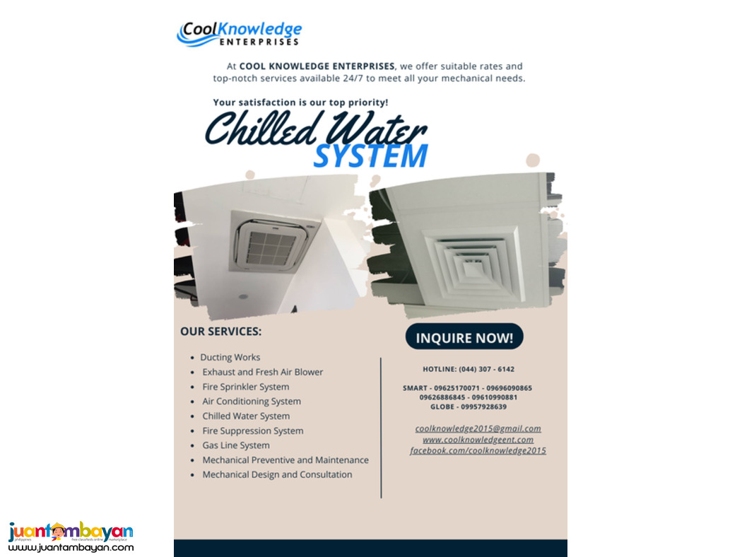 Chilled Water System Services