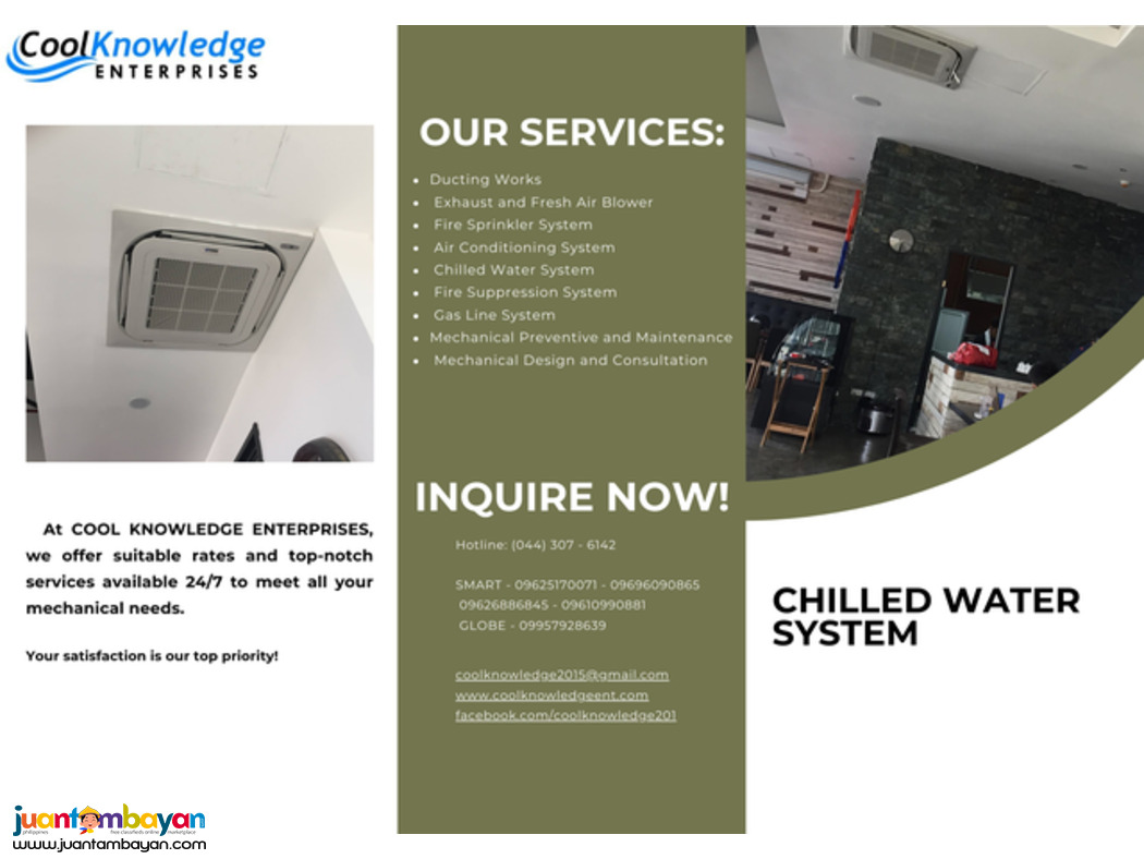 Chilled Water System Services