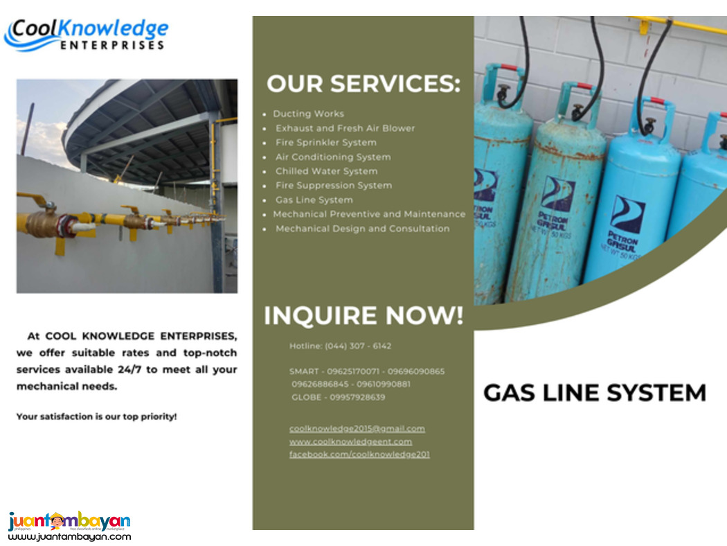 Gas Line System