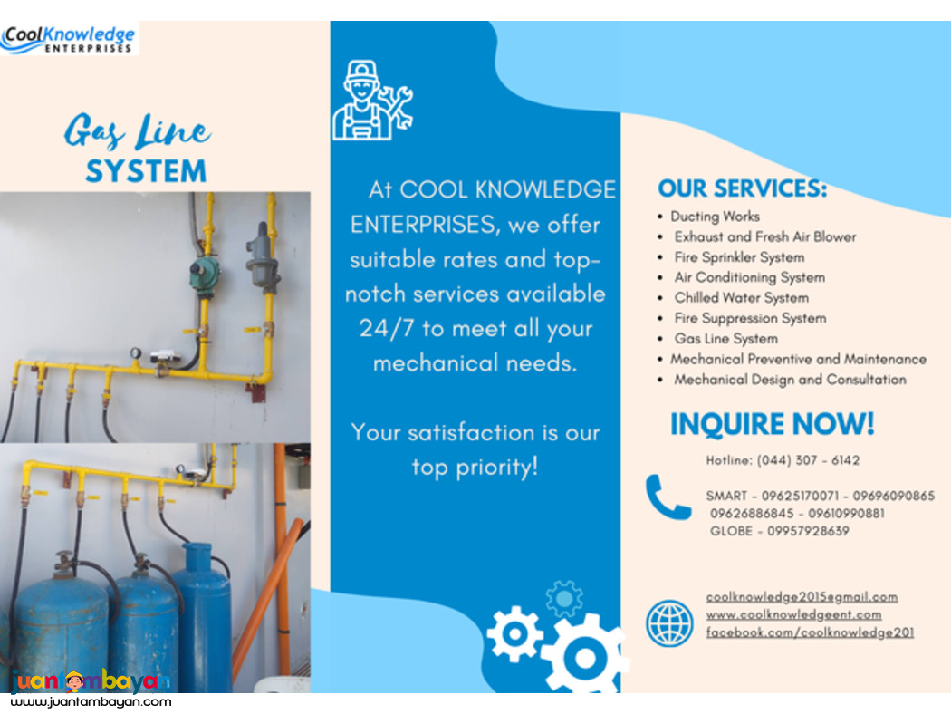 Gas Line System