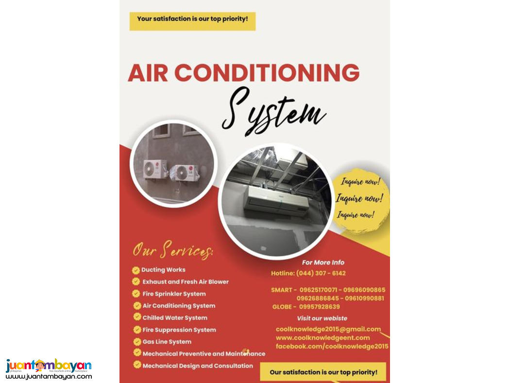 Stay cool @Air Conditioning System