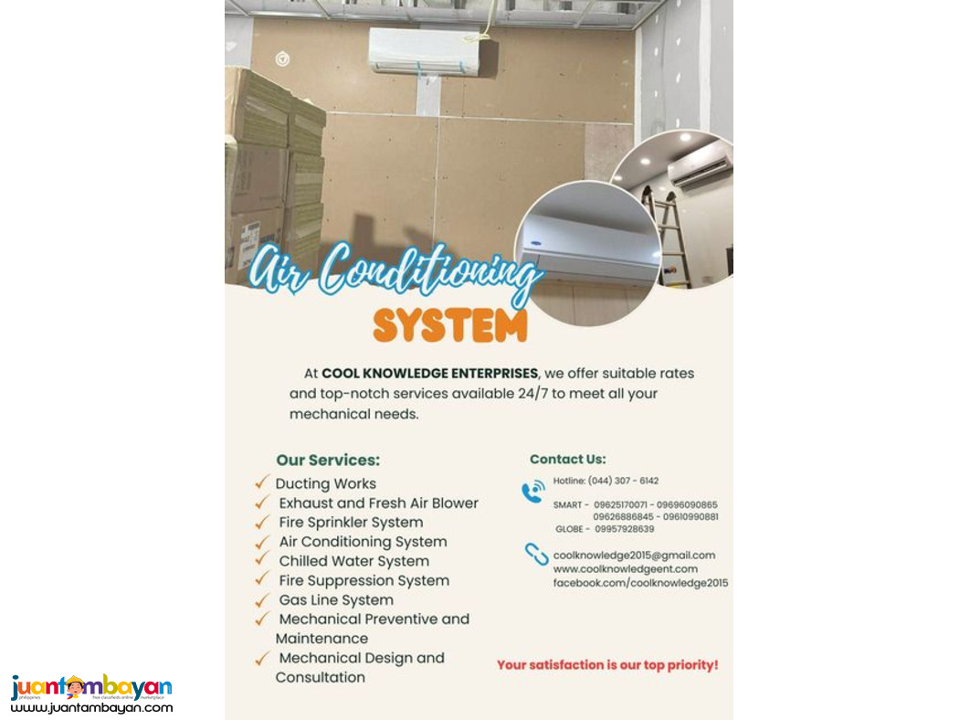 Stay cool @Air Conditioning System