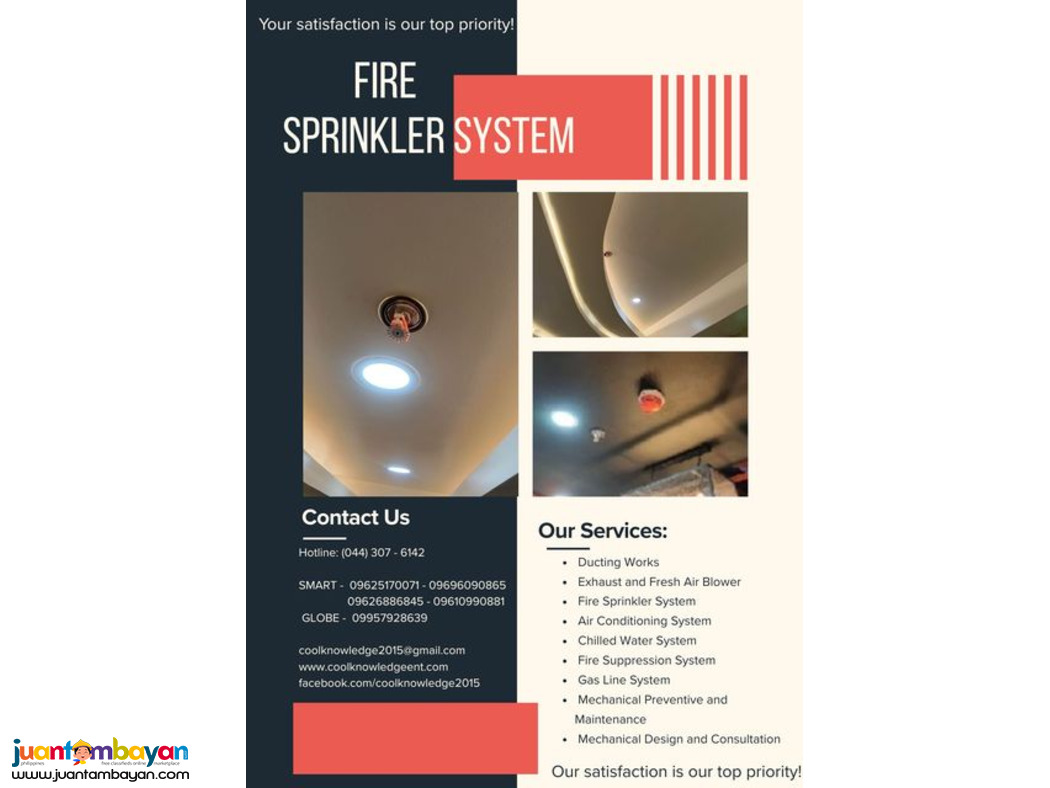 **FIRE SPRINKLER SYSTEM**