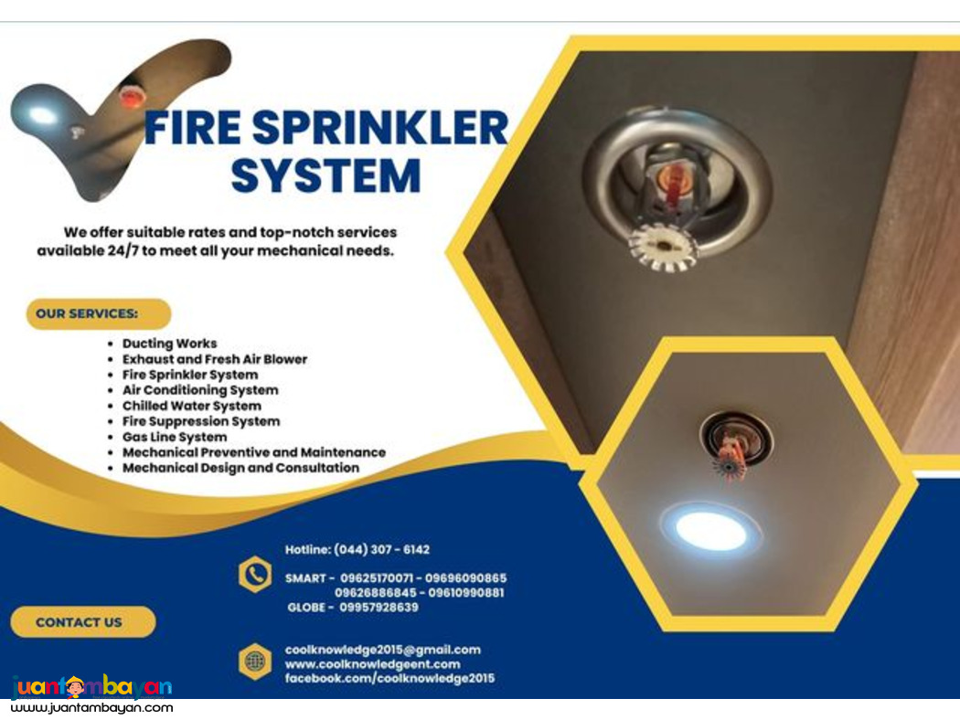 **FIRE SPRINKLER SYSTEM**
