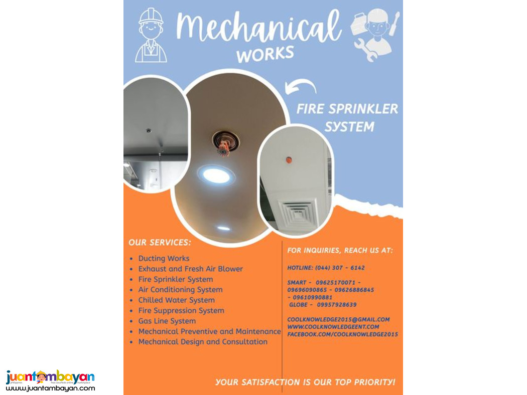 **FIRE SPRINKLER SYSTEM**