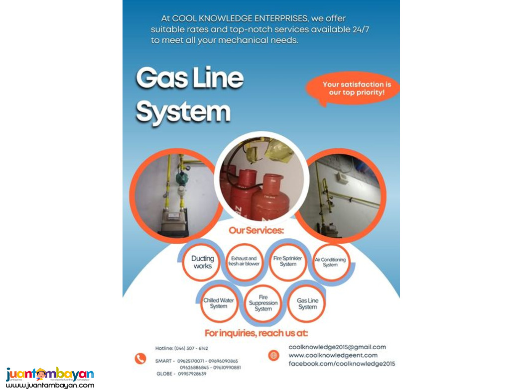 High Quality Gas line System
