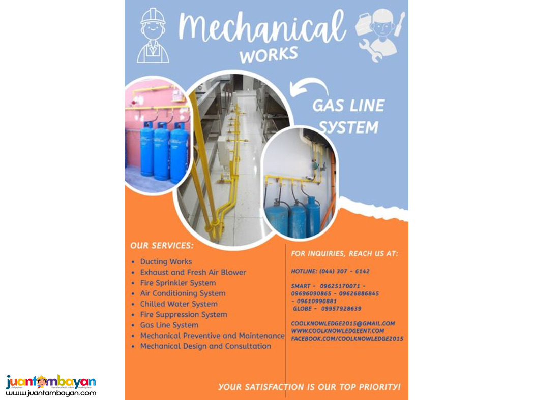 High Quality Gas line System