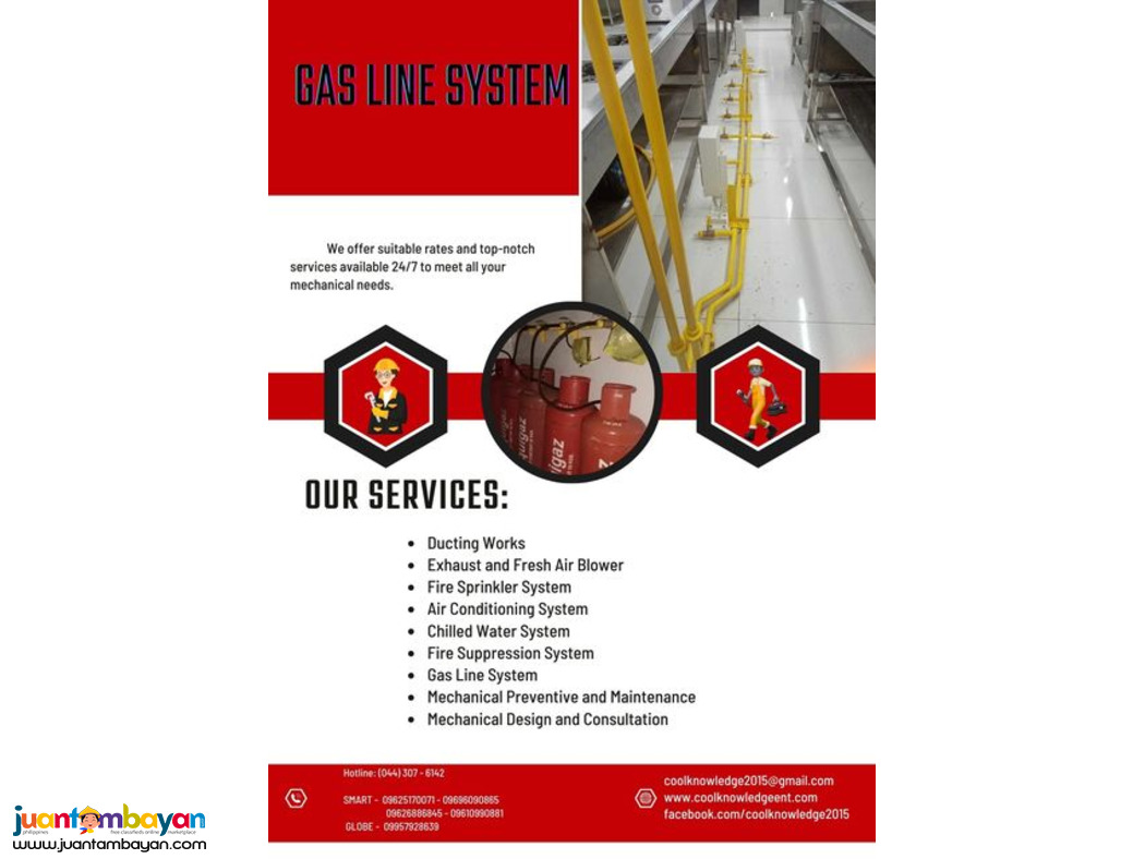 High Quality Gas line System
