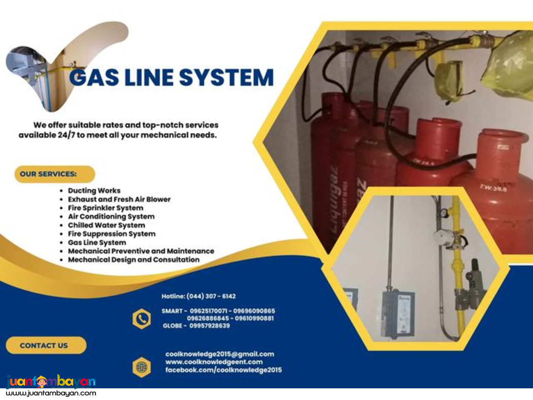 High Quality Gas line System