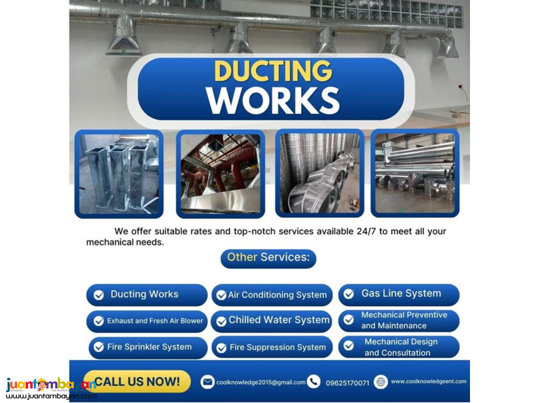 MECHANICAL WORKS || Ducting Works*