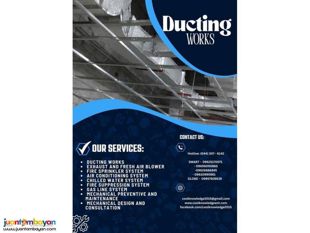 MECHANICAL WORKS || Ducting Works*