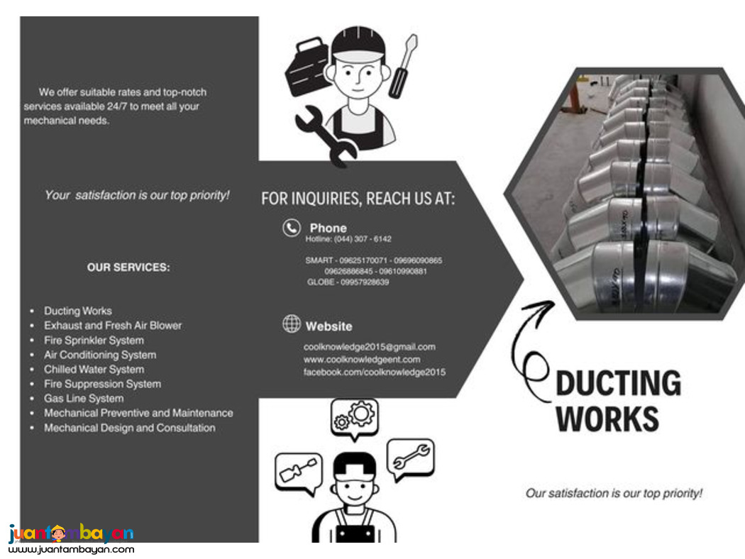 MECHANICAL WORKS || Ducting Works*