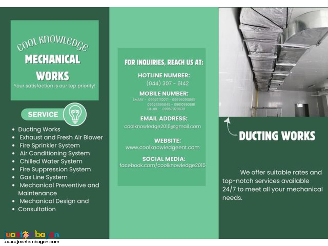 MECHANICAL WORKS || Ducting Works*