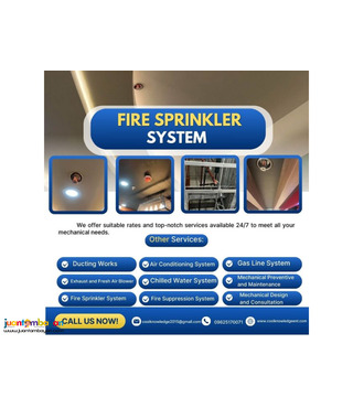 MECHANICAL WORKS || Fire Sprinkler System*