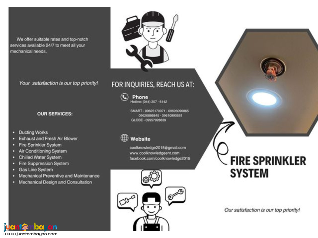 MECHANICAL WORKS || Fire Sprinkler System*