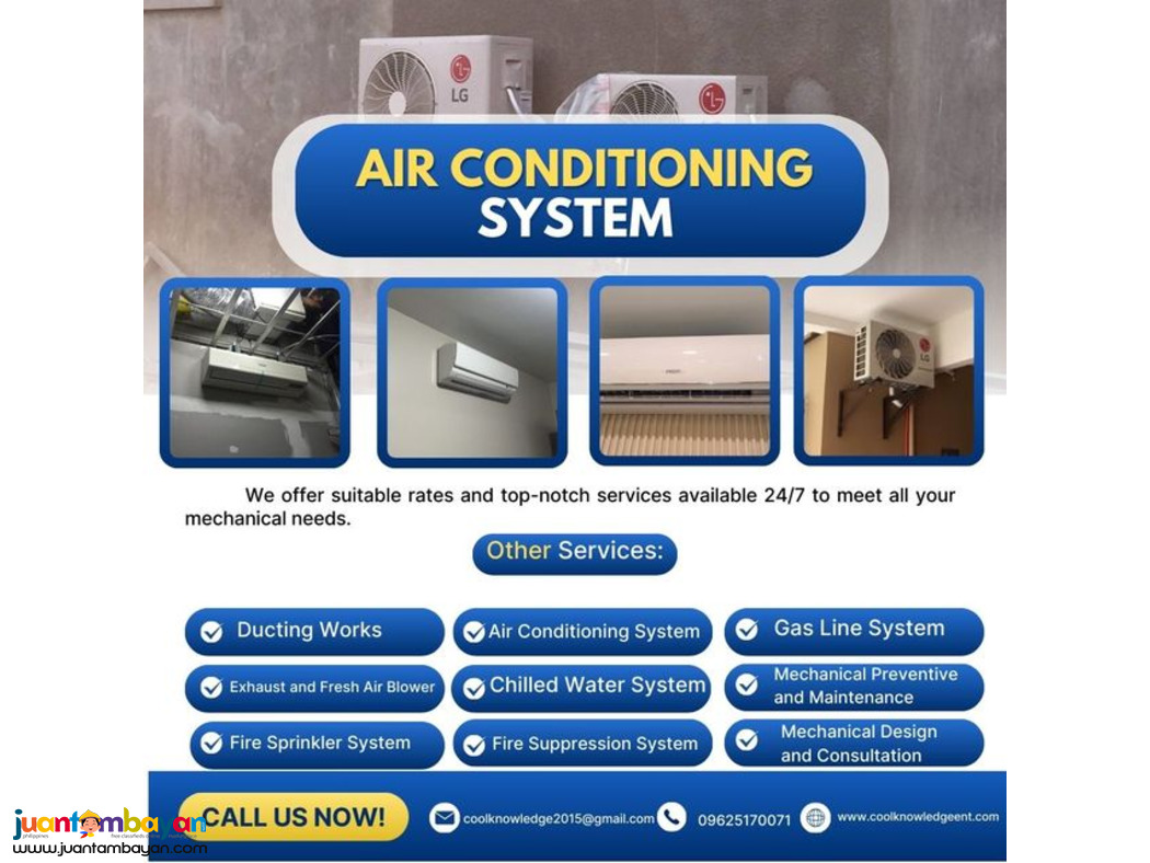 MECHANICAL WORKS || air Conditioning System*