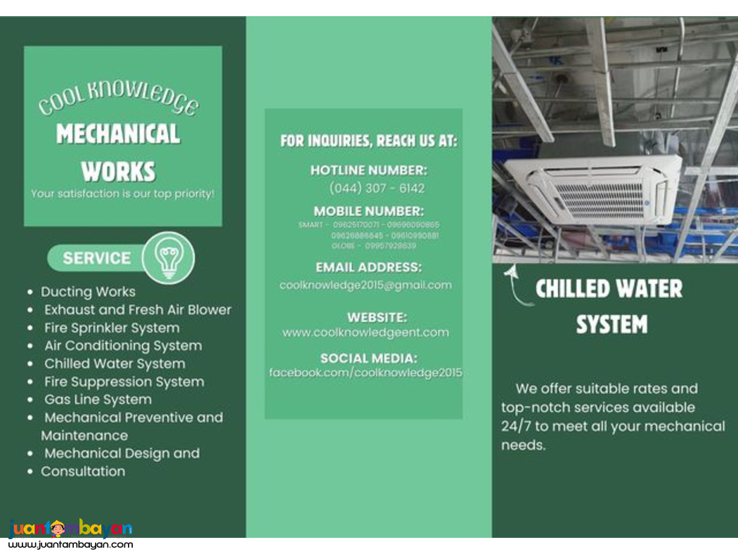 MECHANICAL WORKS || Chilled Water System*