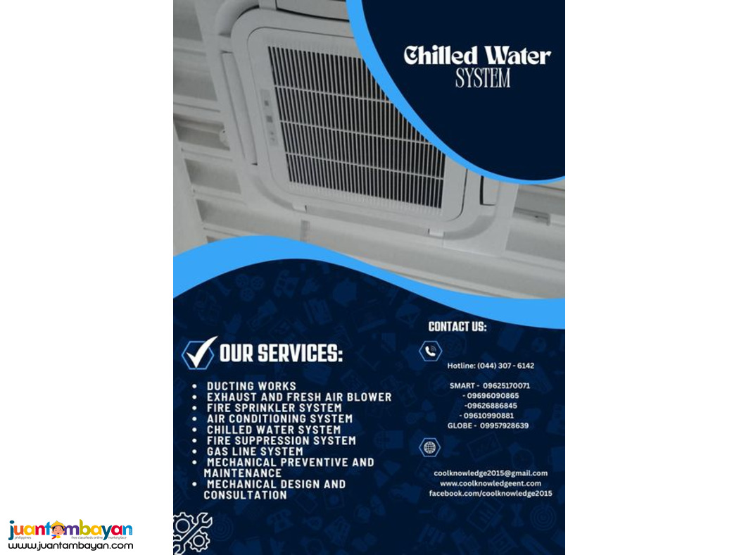 MECHANICAL WORKS || Chilled Water System*
