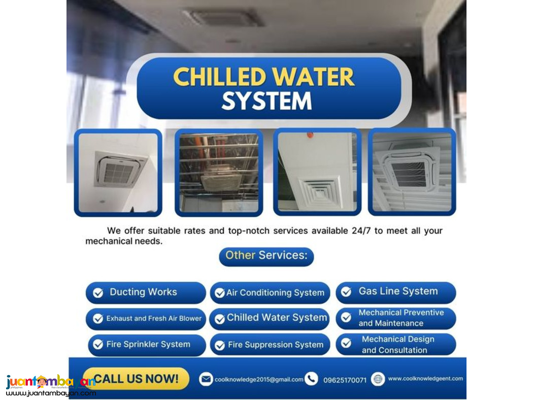 MECHANICAL WORKS || Chilled Water System*