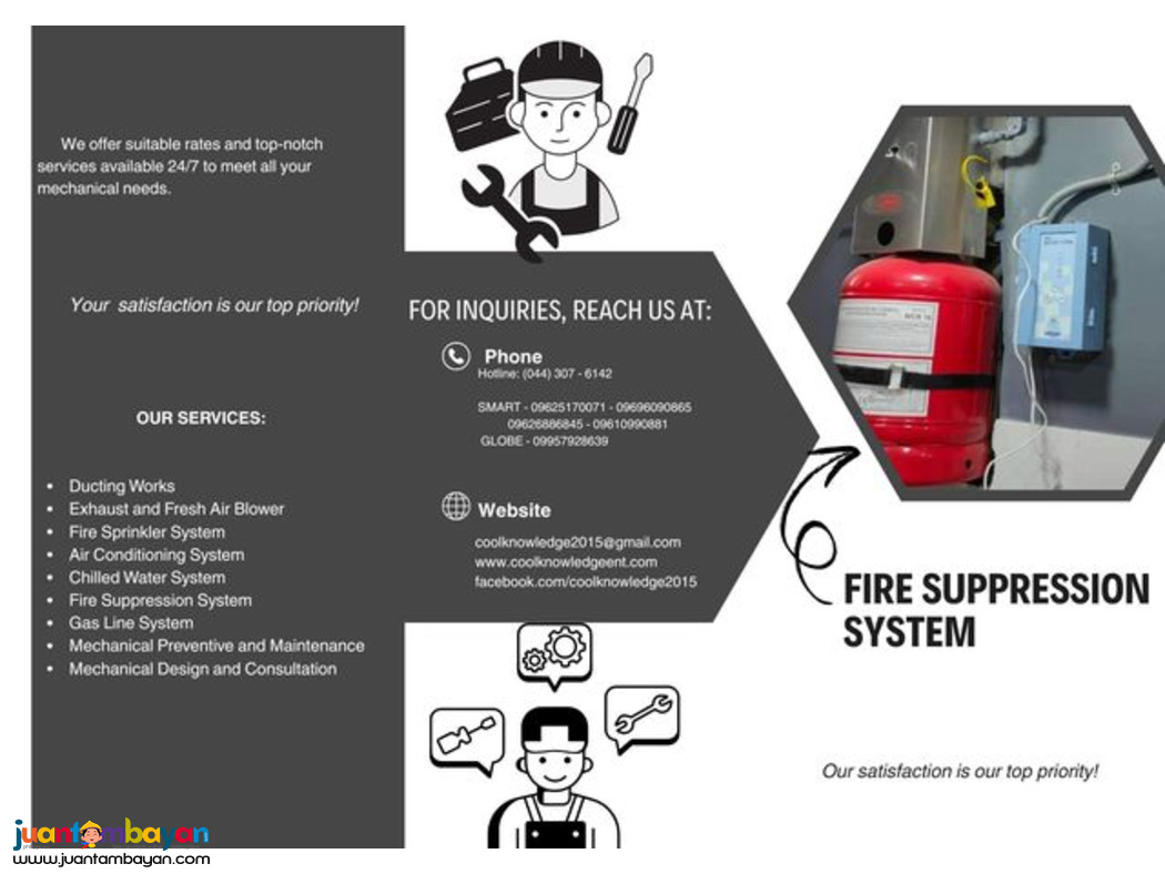 FIRE SUPPRESSION SYSTEM ||Mechanical works*