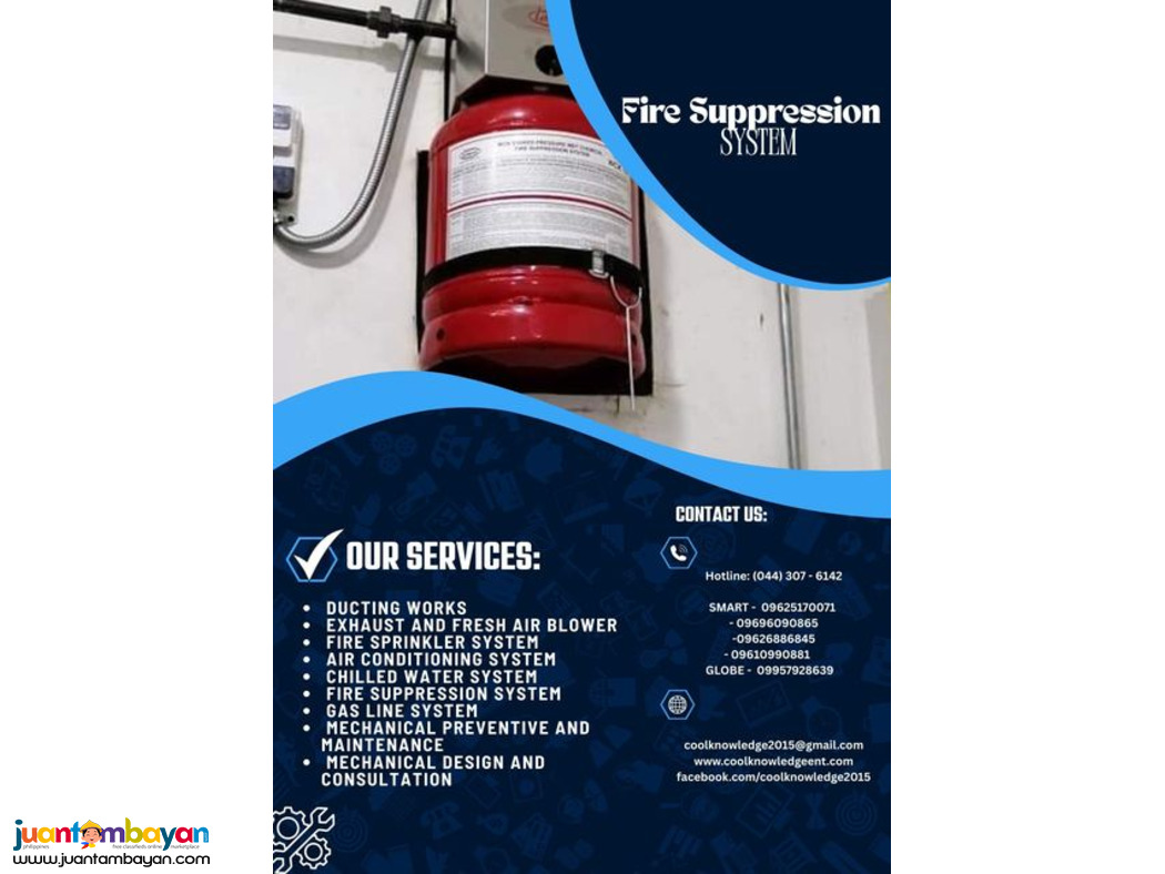 FIRE SUPPRESSION SYSTEM ||Mechanical works*