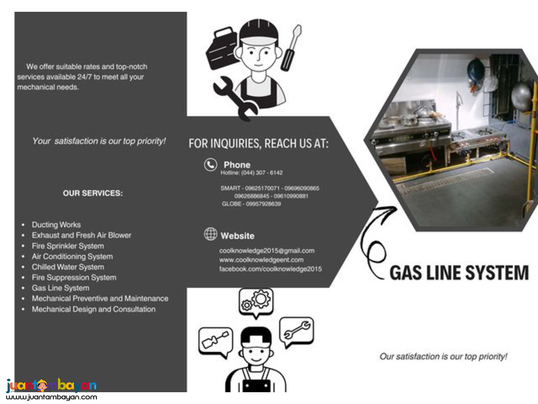 GAS LINE SYSTEM || Mechanical Works*