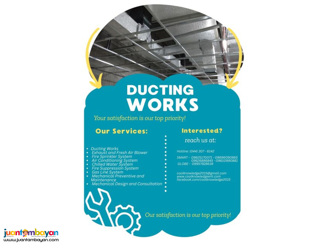 INSTALLATION & SUPPLY || DUCTING WORKS ||