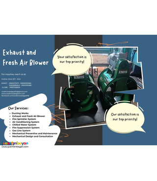 INSTALLATION & SUPPLY || EXHAUST AND AIR FRESH BLOWER