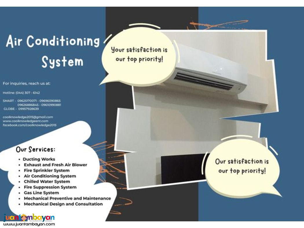 INSTALLATION & SUPPLY || AIR CONDITIONING SYSTEM 